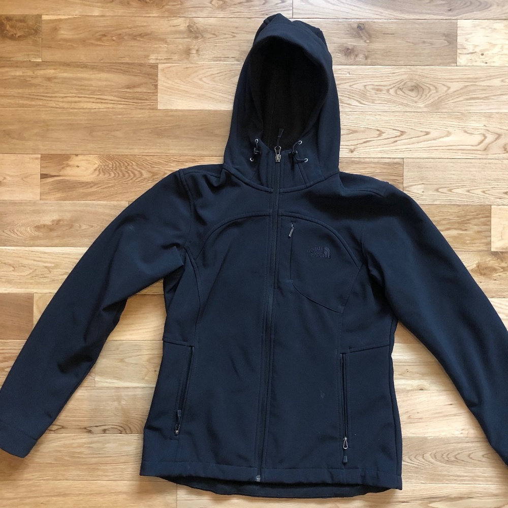 Black North Face Soft Shell Jacket